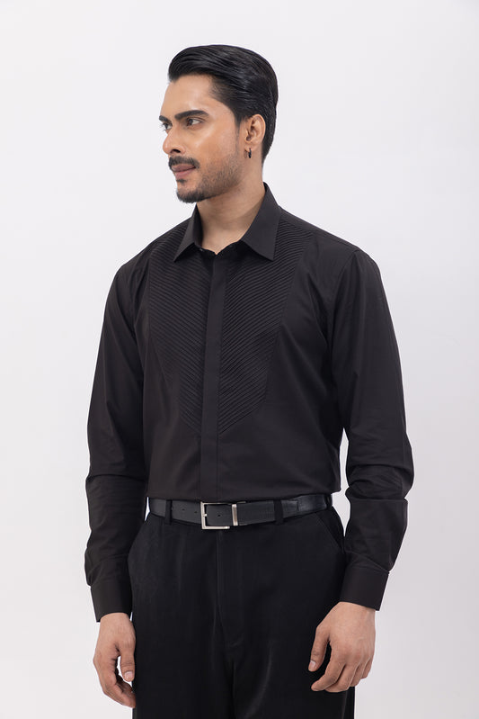 CLASSIC PINTUCK SHIRT