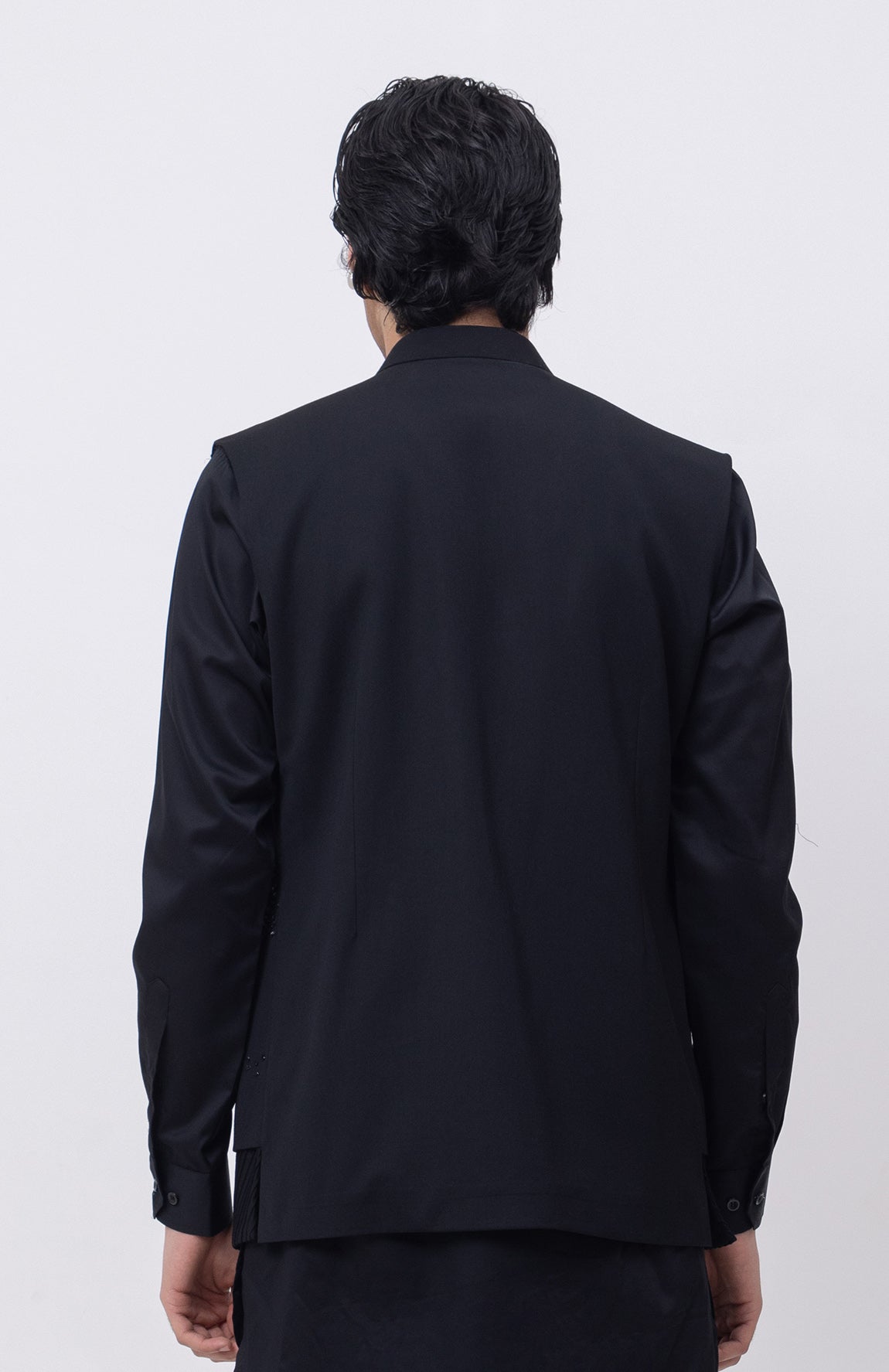 FIREFLY TRIO DESIGNER PINTUCK NEHRU JACKET/BUNDI