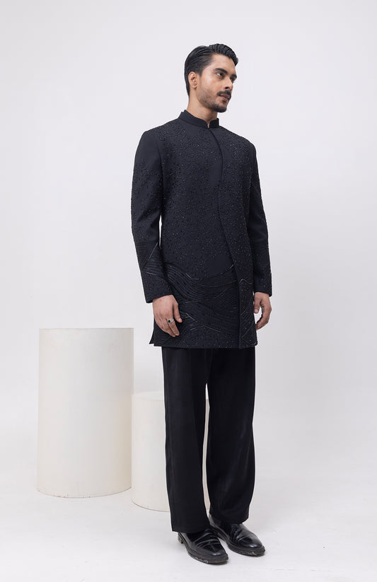 S ZARDOSI BANDHGALA WITH TROUSERS