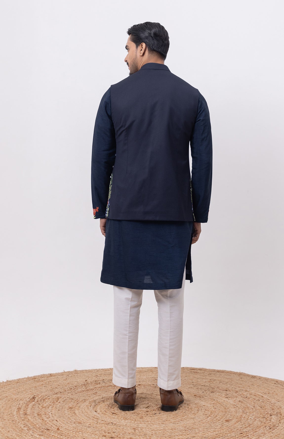 JUNGLE DESIGNER NEHRU JACKET WITH KURTA & PANT SET