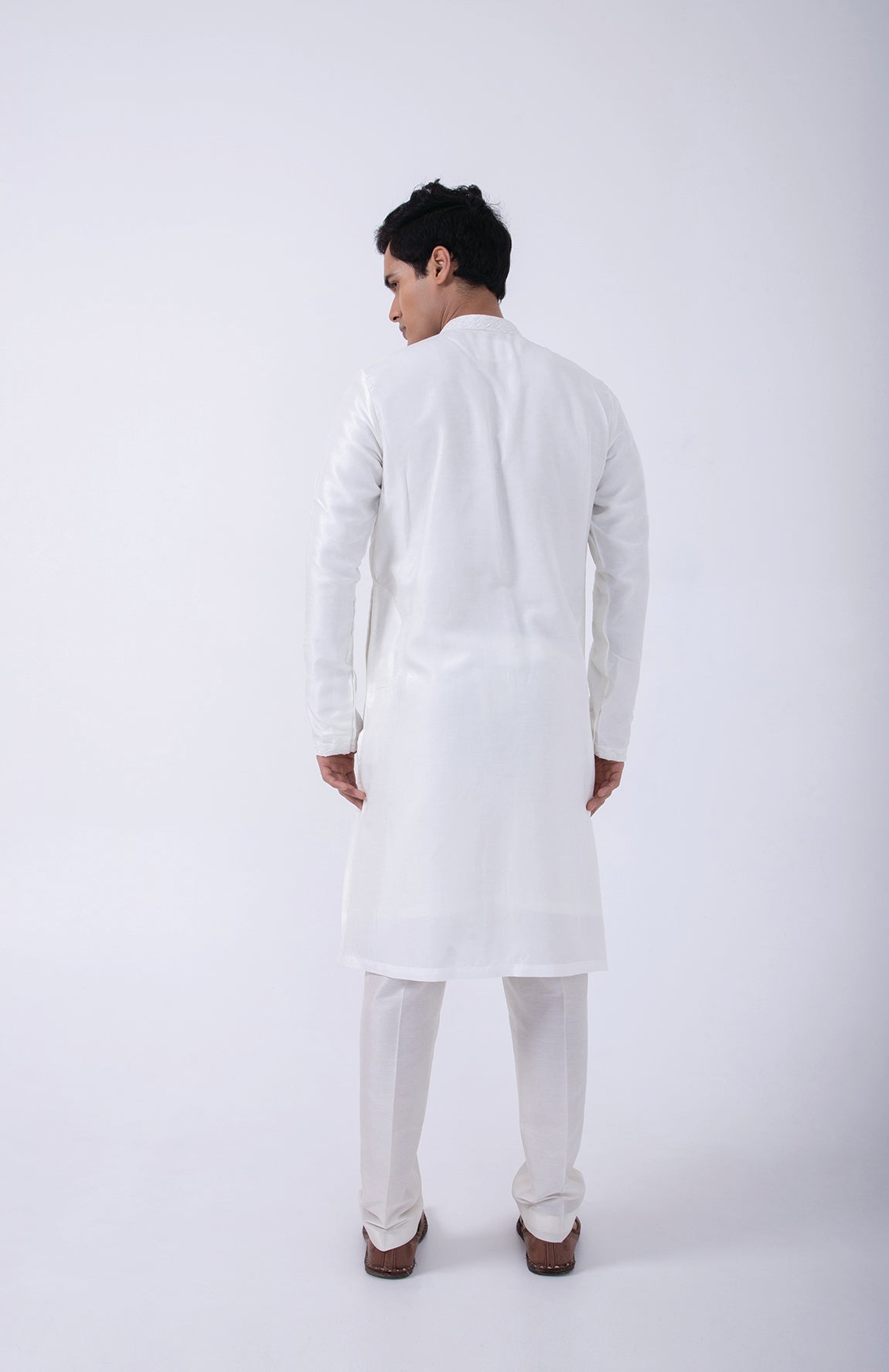 IVORY KURTA SET