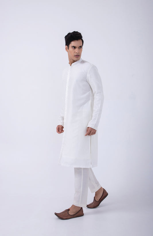IVORY KARDANA KURTA SET