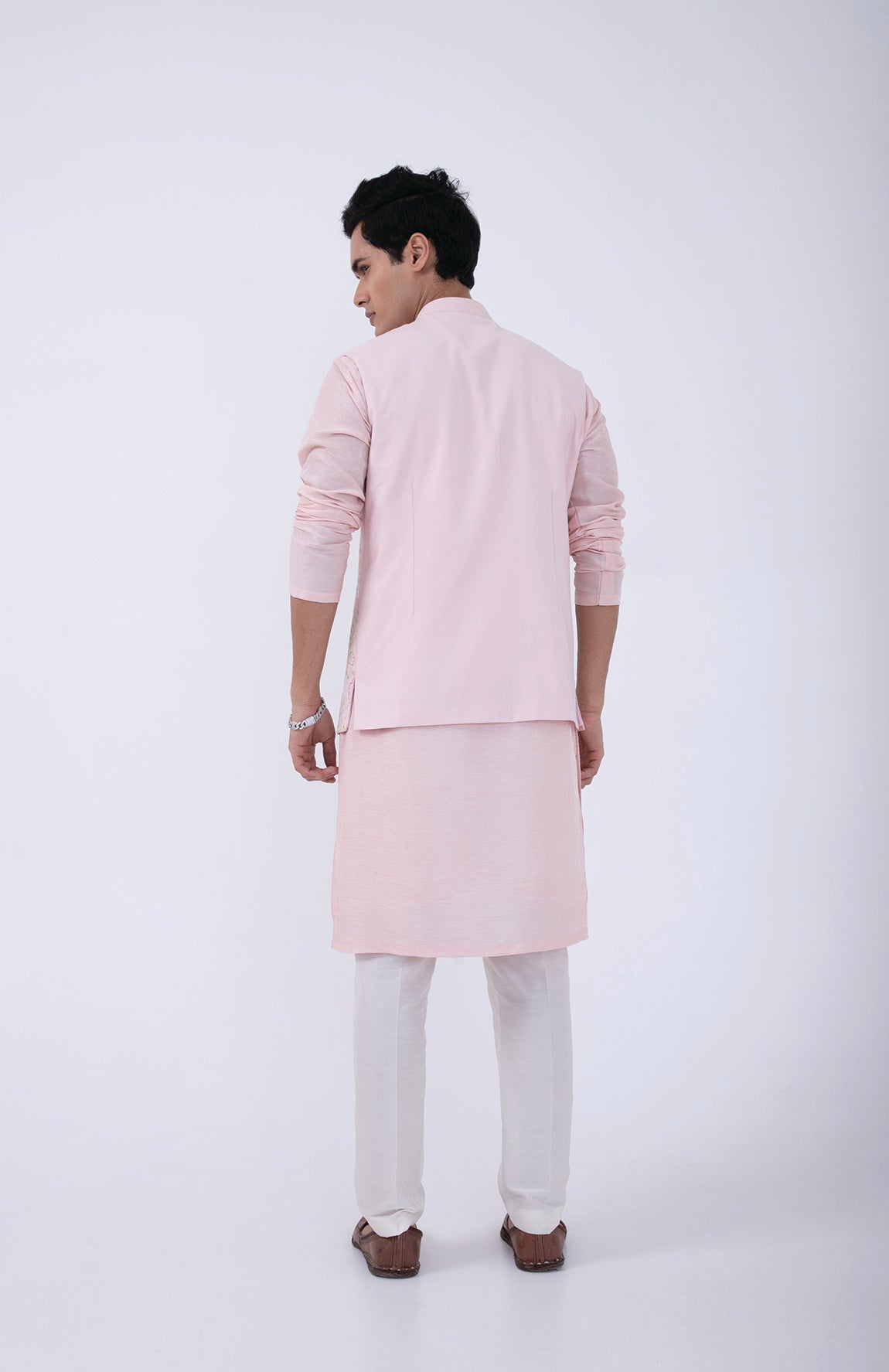 PASTEL PINK GARDEN EMB BUNDI