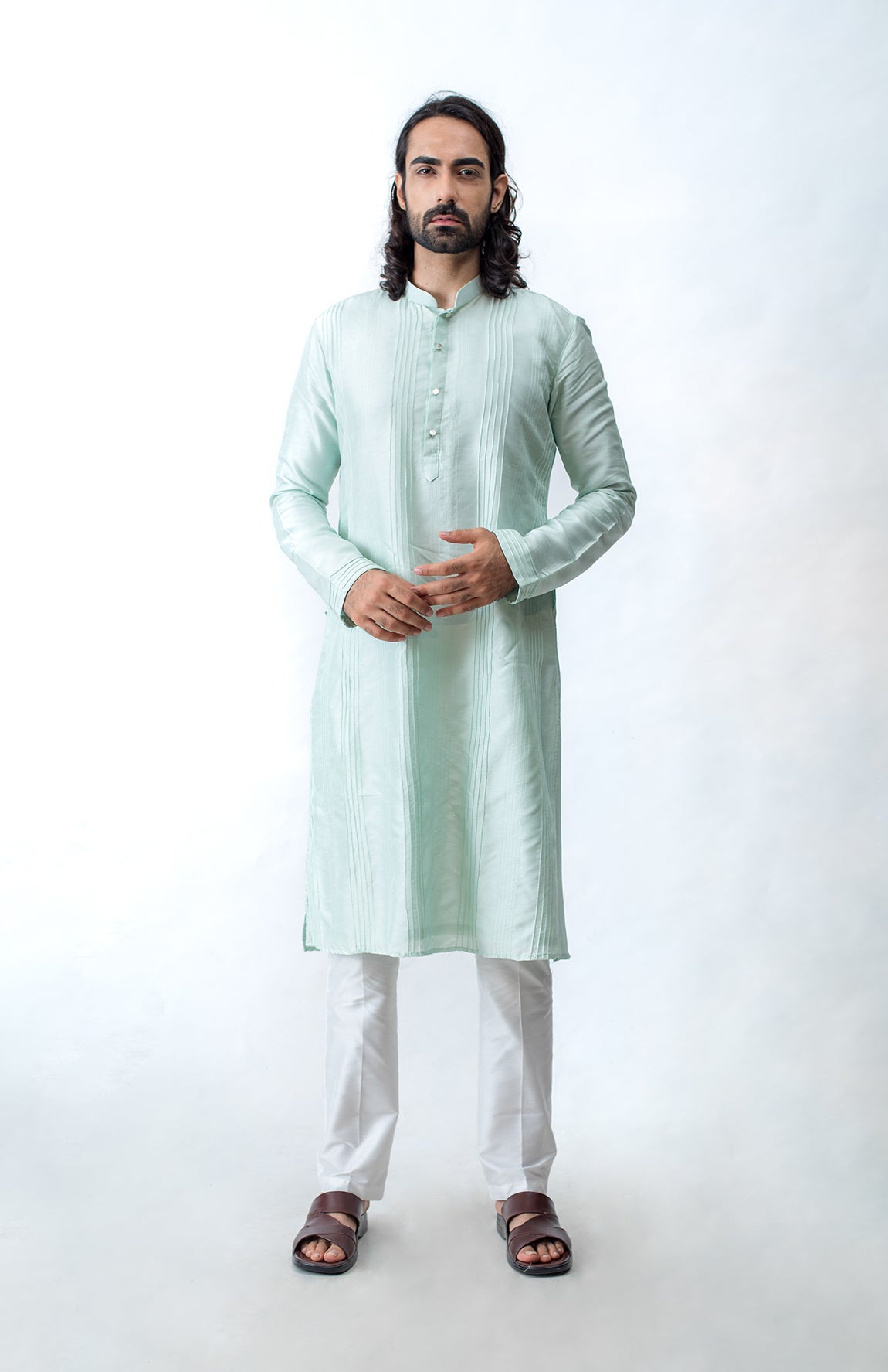 MINT GREEN KURTA SET