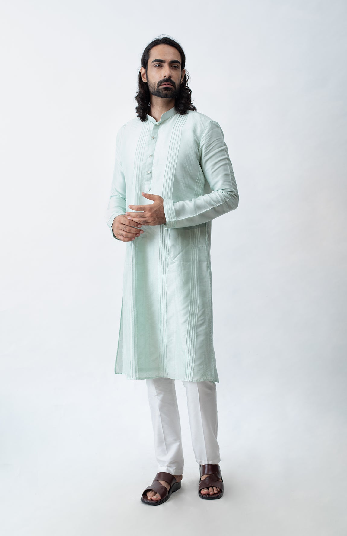 MINT GREEN KURTA SET