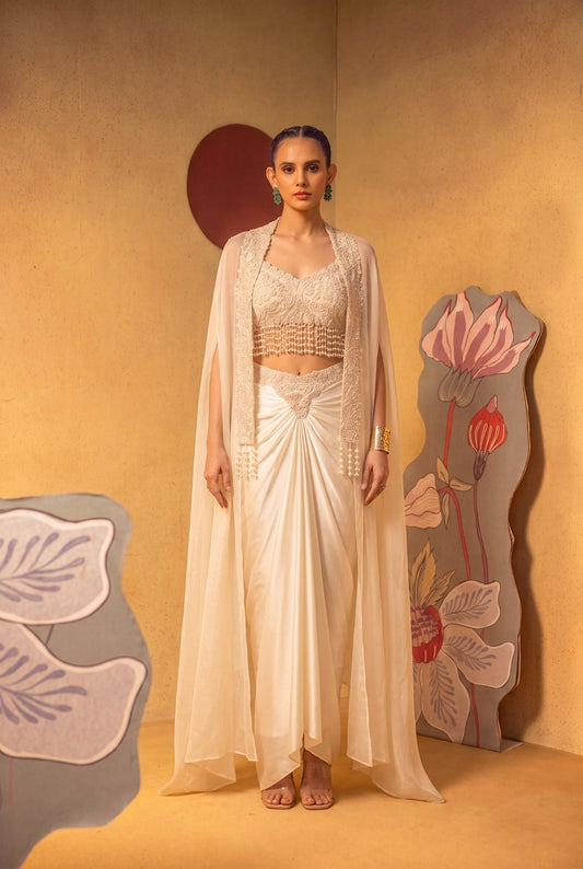IVORY CAPE SET