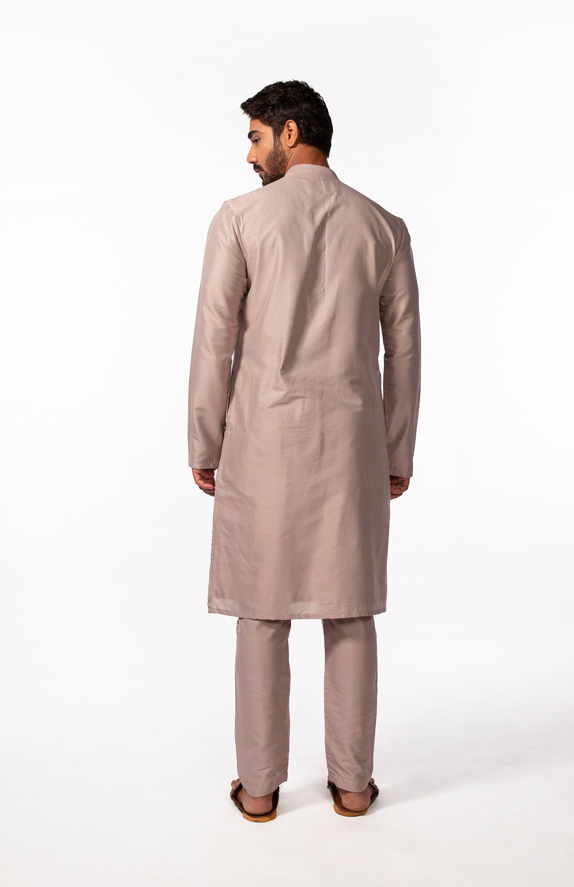 MAUVE EMBROIDERED KURTA