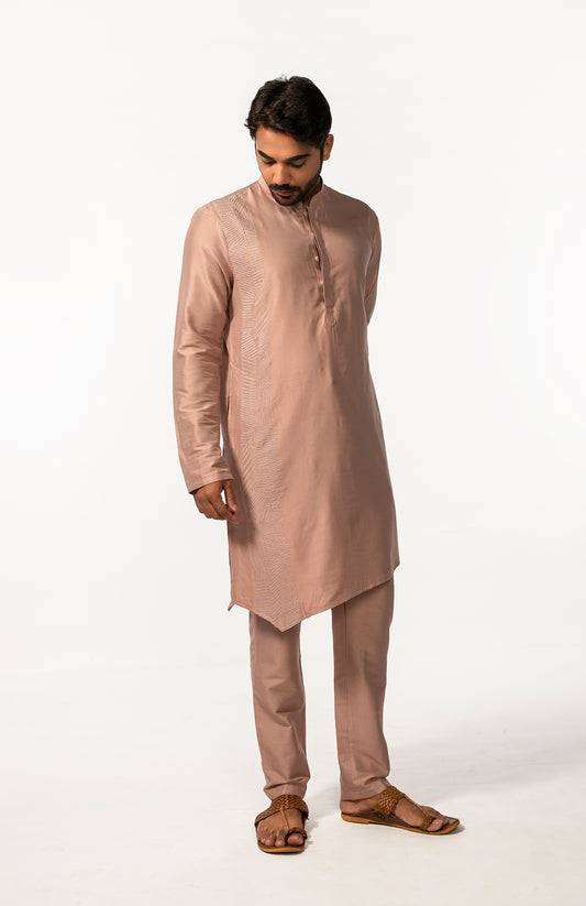ONION EMBROIDERED KURTA SET