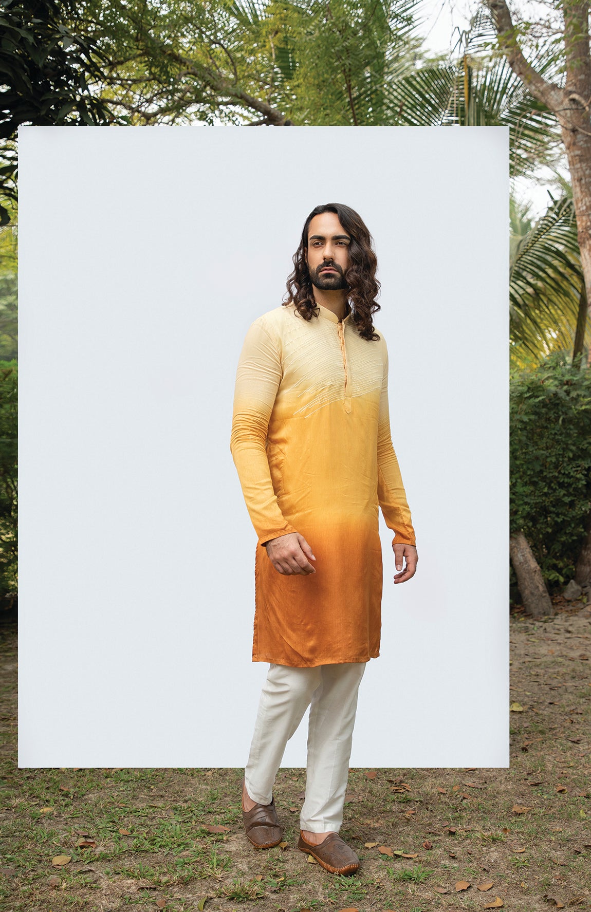 SUNSET EMBROIDERED KURTA SET