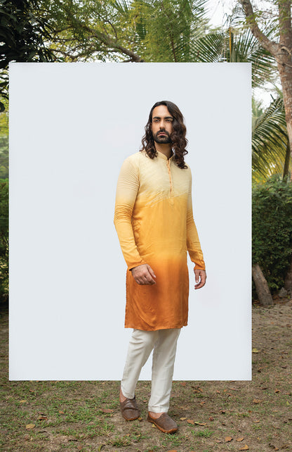 SUNSET EMBROIDERED KURTA SET