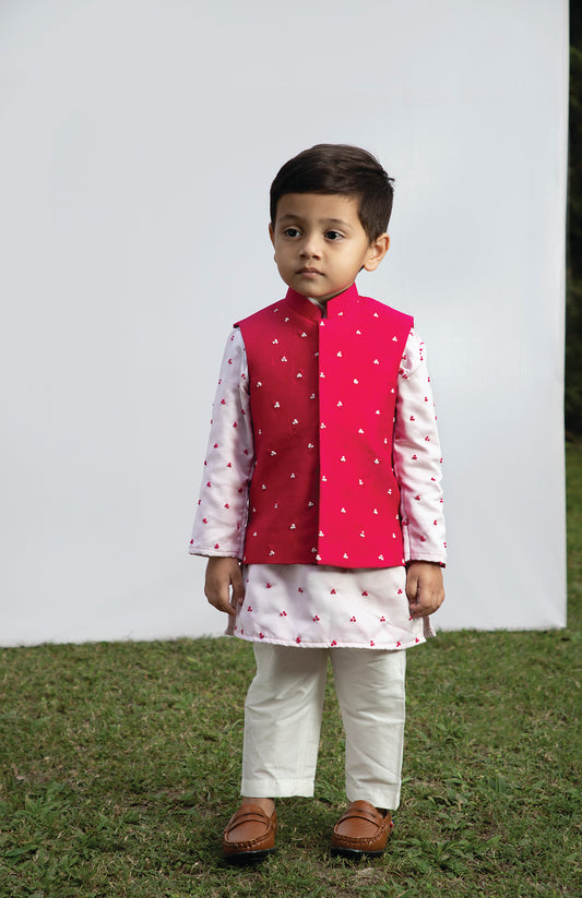 KIDS HOTPINK KNOTS BUNDI
