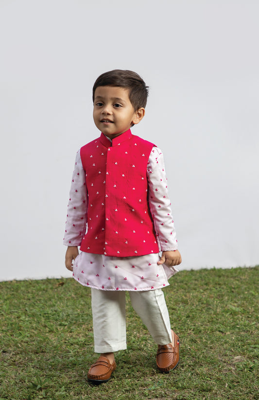 KIDS HOTPINK KNOTS BUNDI