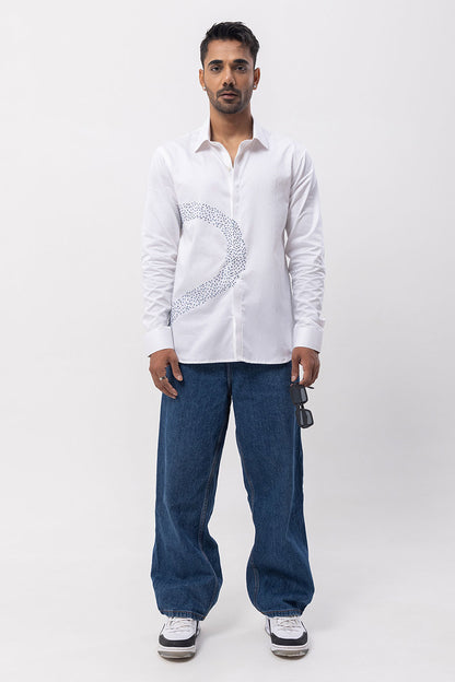 CRACKER BURST - HAND EMBROIDERED DESIGNER SHIRT