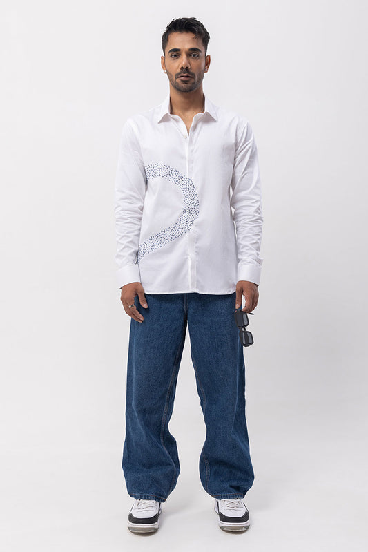 CRACKER BURST - HAND EMBROIDERED DESIGNER SHIRT