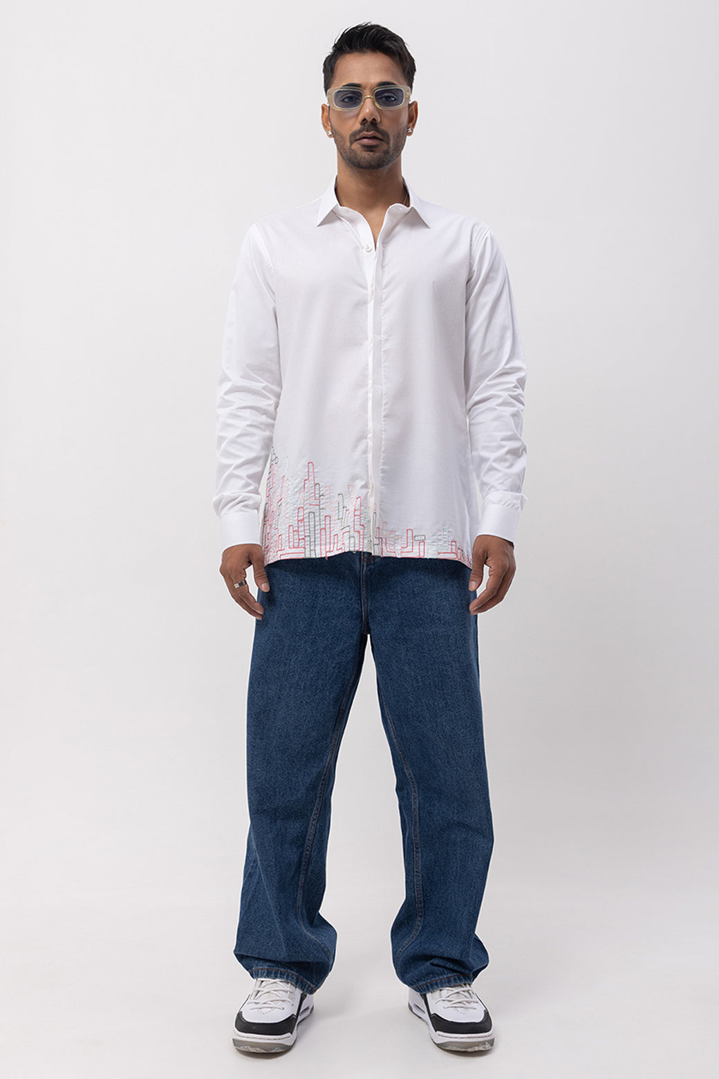 COMPUTER - HAND EMBROIDERED DESIGNER SHIRT