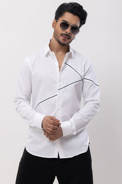 CROSS YOUR HEART - HAND EMBROIDERED DESIGNER SHIRT