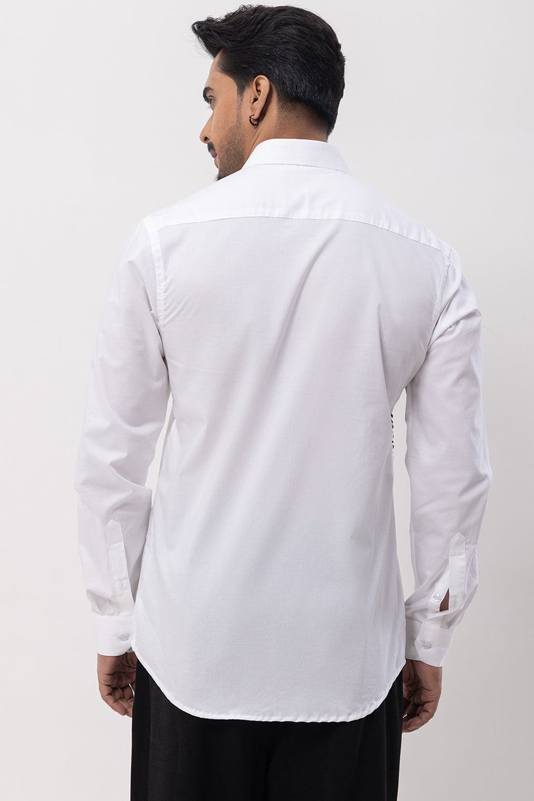 CROSS YOUR HEART - HAND EMBROIDERED DESIGNER SHIRT