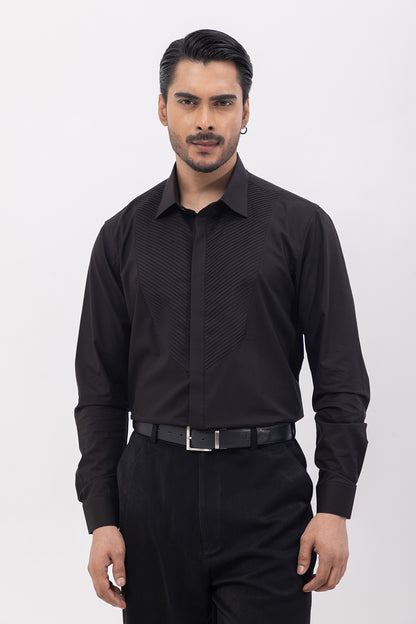 CLASSIC PINTUCK SHIRT