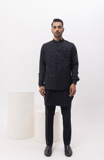 SCIENCE DESIGNER NEHRU JACKET WITH KURTA & PANT SET