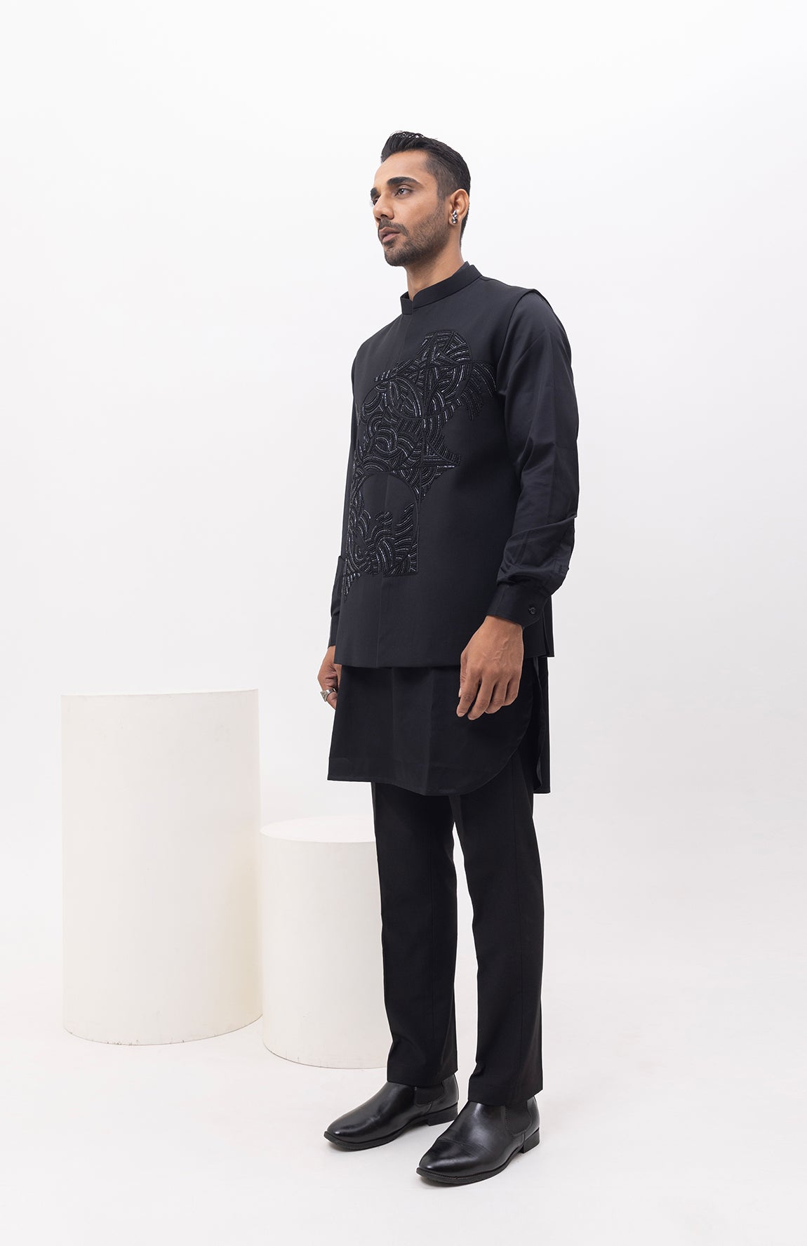 SCIENCE DESIGNER NEHRU JACKET WITH KURTA & PANT SET