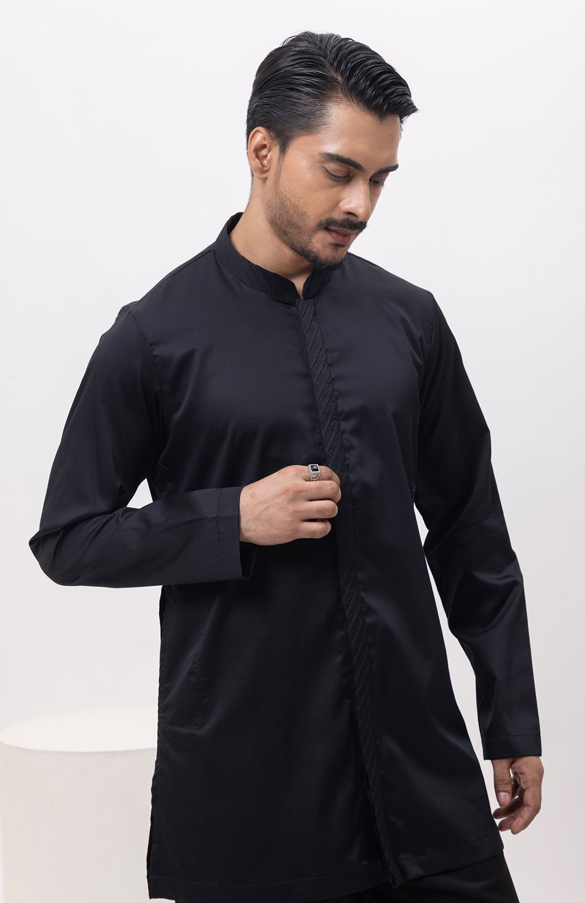 PINTUCK PANEL DESIGNER KURTA & PANT SET
