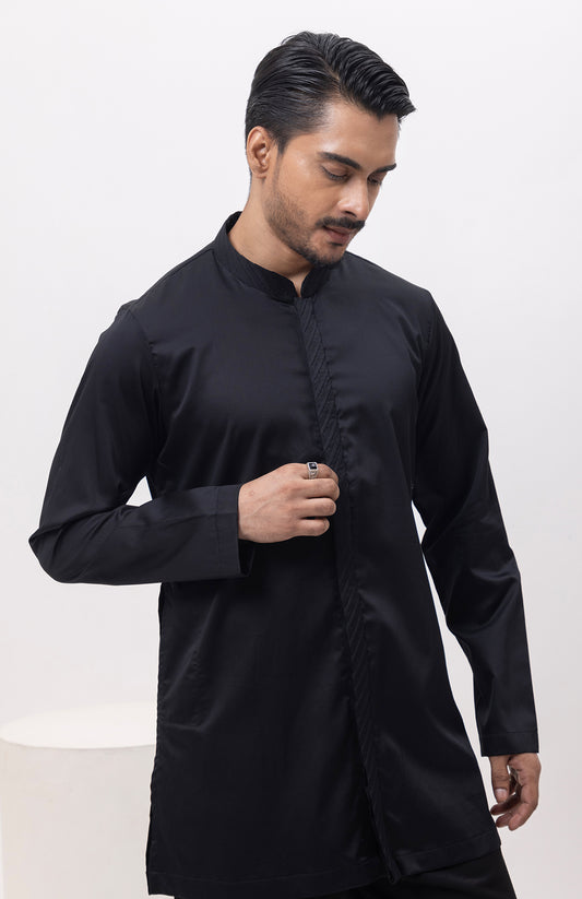 PINTUCK PANEL DESIGNER KURTA & PANT SET