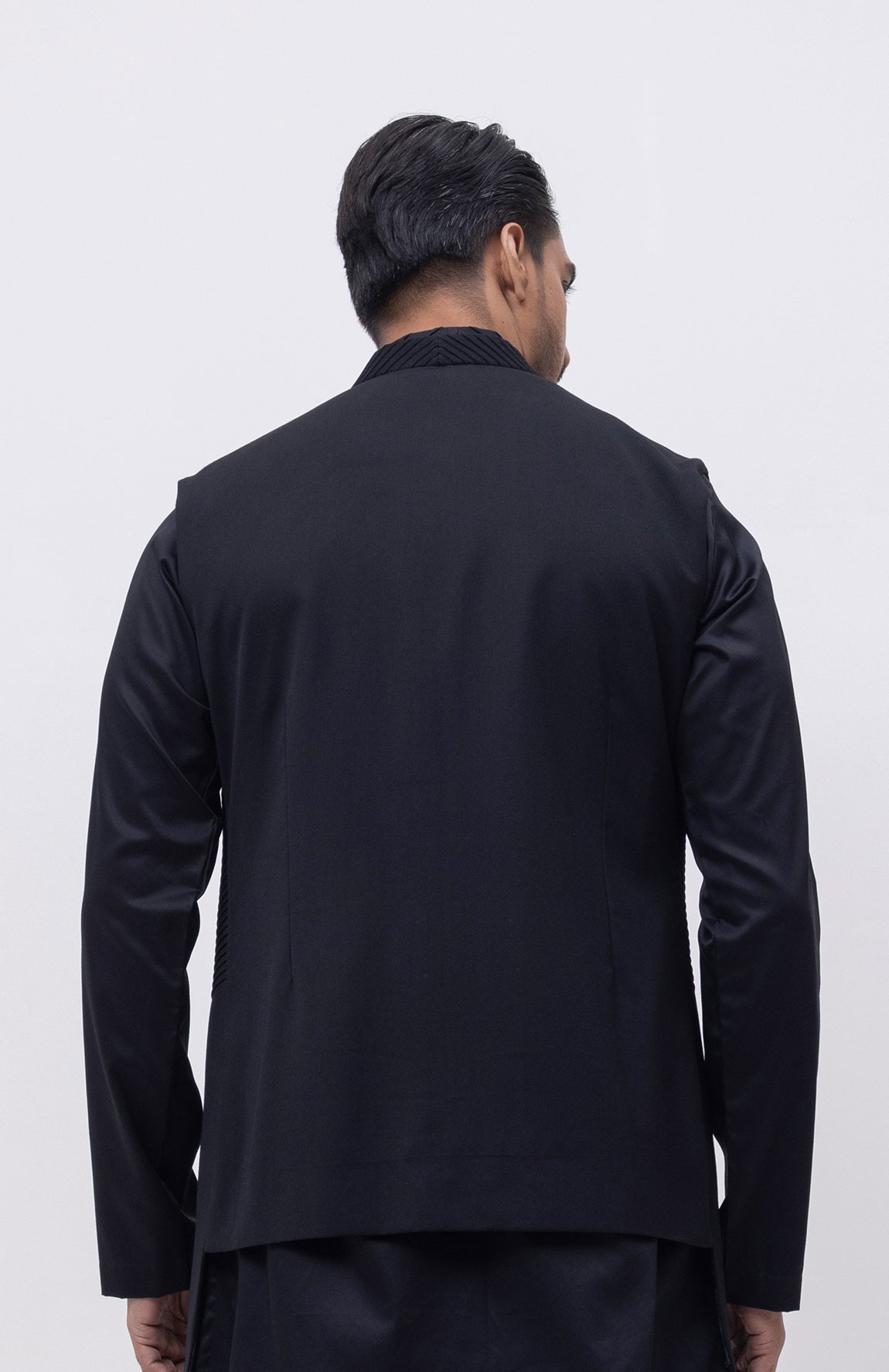 PINTUCK PANEL DESIGNER NEHRU JACKET/BUNDI