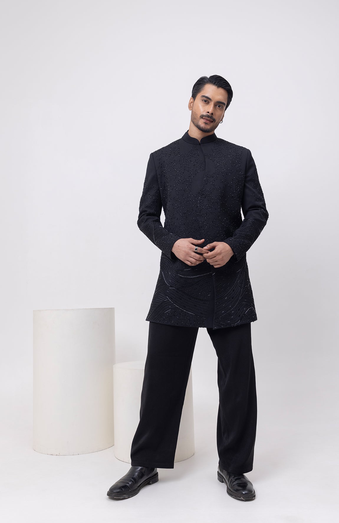 S ZARDOSI BANDHGALA WITH TROUSERS