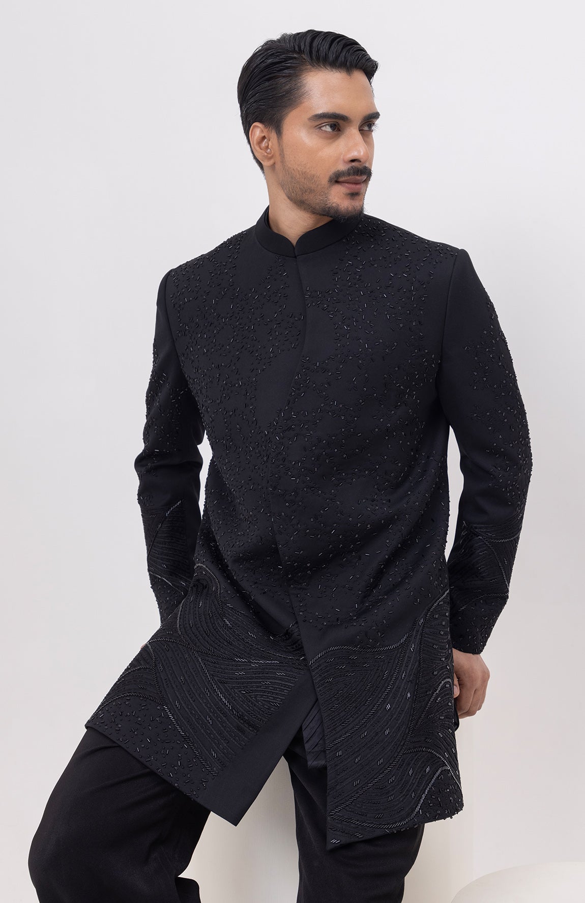 S ZARDOSI BANDHGALA WITH TROUSERS