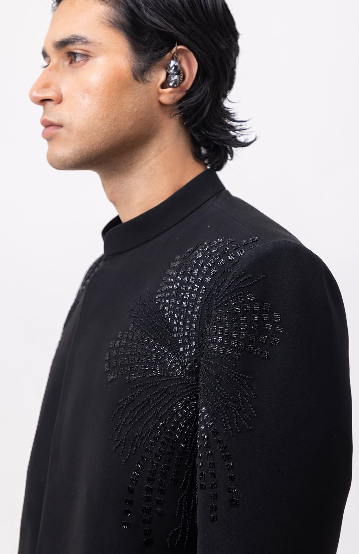 CORAL REEF  BANDHGALA WITH TROUSERS