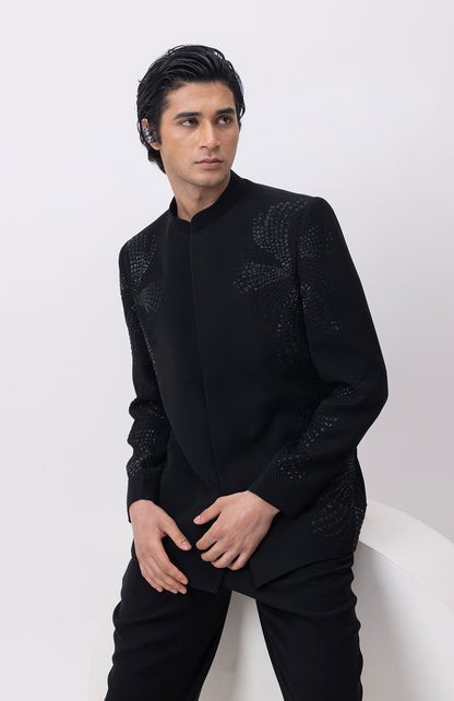 CORAL REEF  BANDHGALA WITH TROUSERS