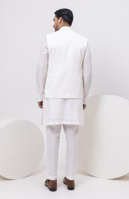 KASHMIRI DESIGNER NEHRU JACKET WITH KURTA & PANT SET