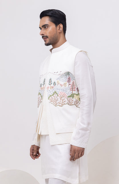 KASHMIRI DESIGNER NEHRU JACKET / BUNDI