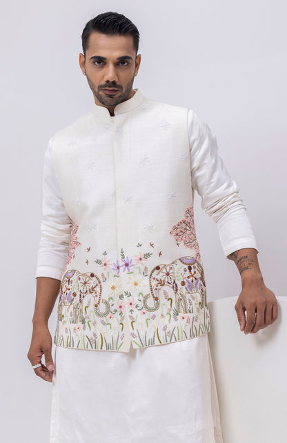 ELEPHANT DESIGNER NEHRU JACKET / BUNDI