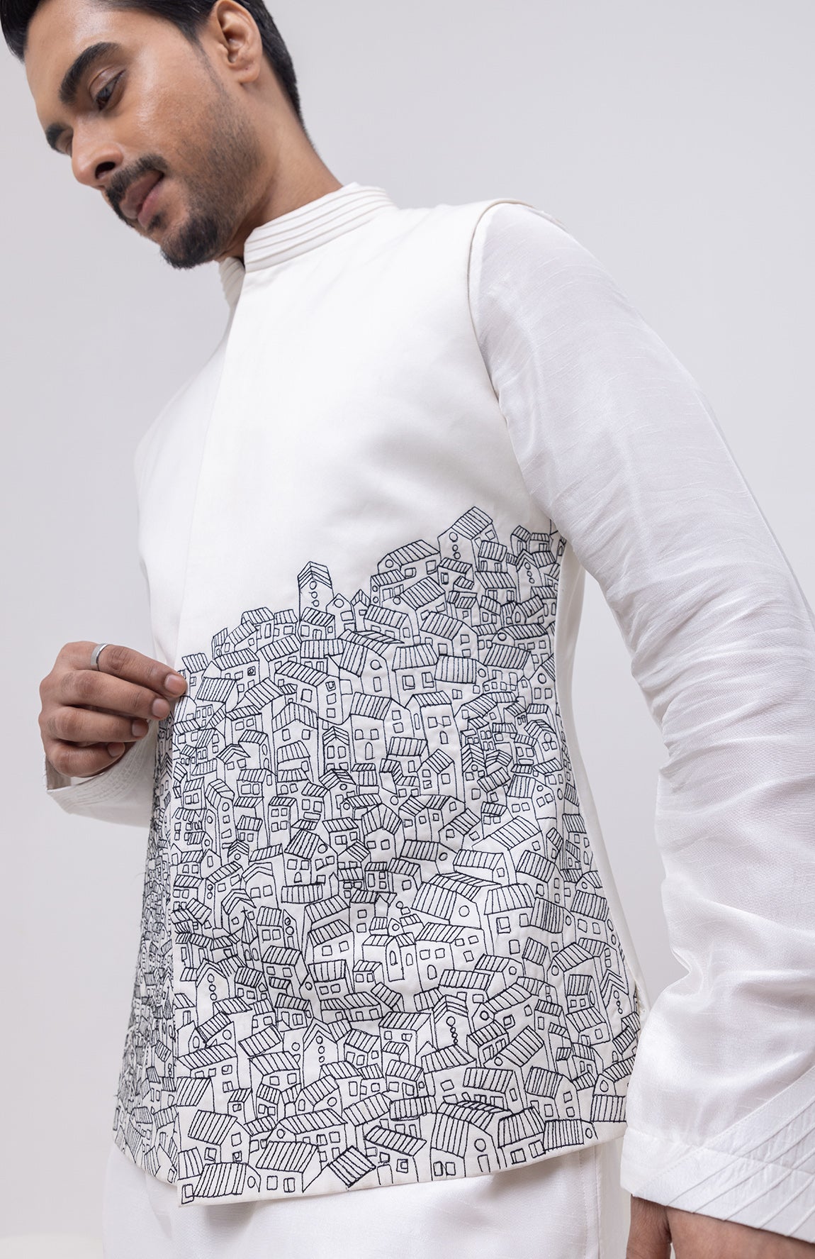 BUILDING DESIGNER NEHRU JACKET / BUNDI