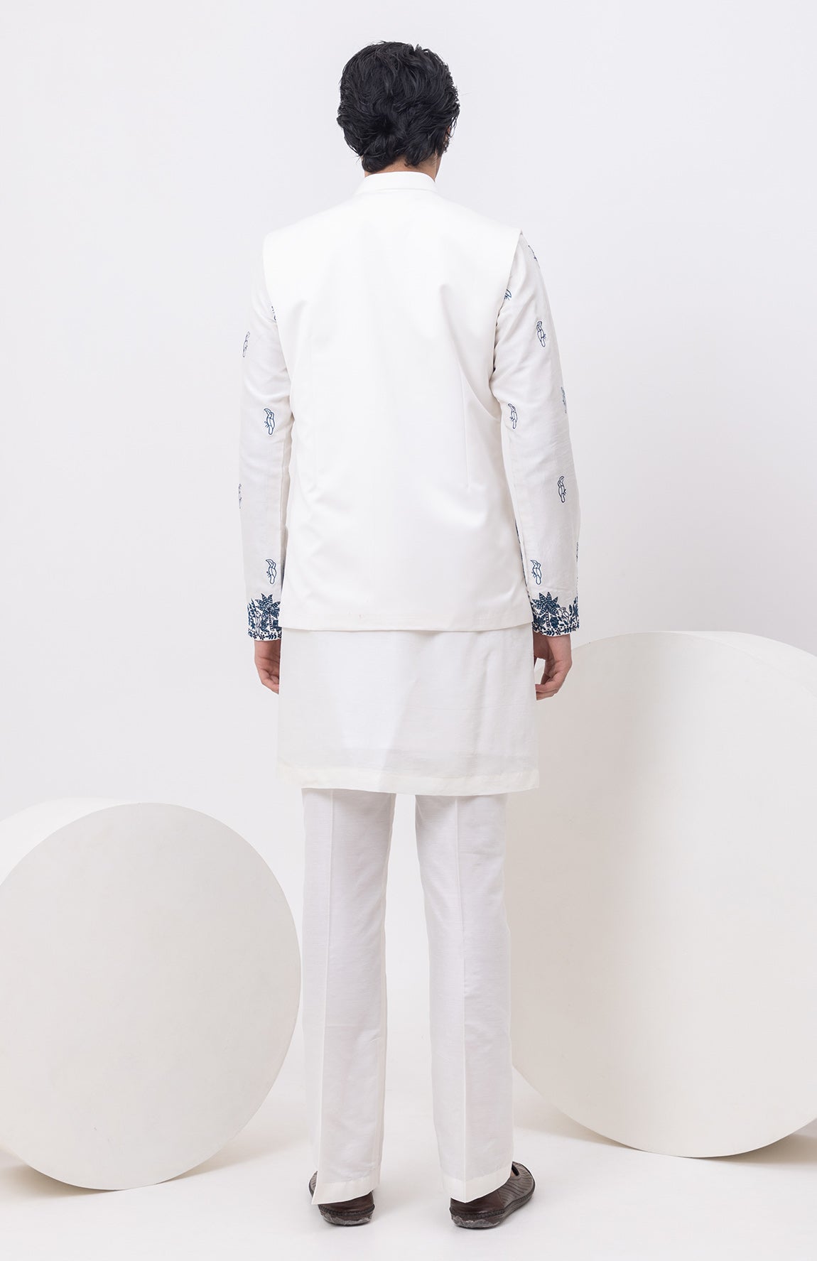 MACAW DESIGNER NEHRU JACKET WITH KURTA & PANT SET