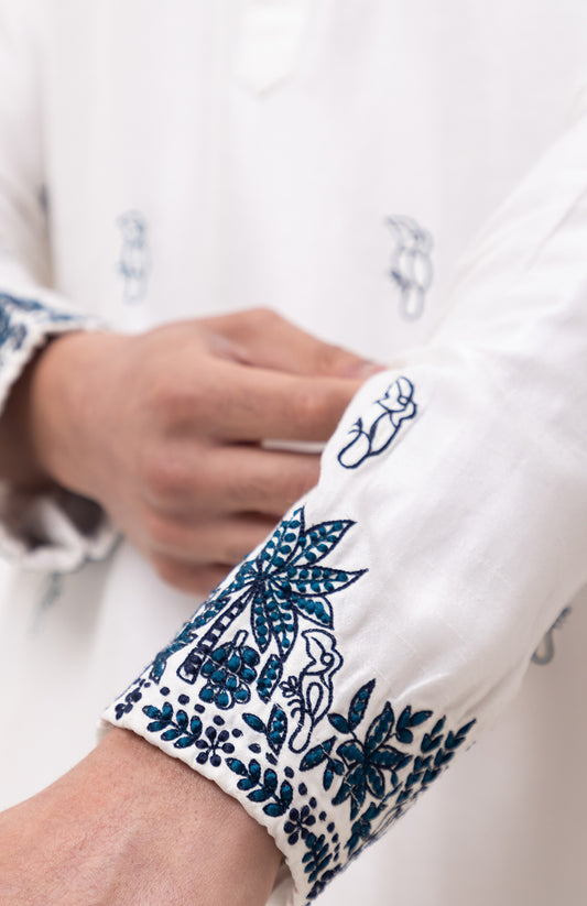 MACAW DESIGNER KURTA & PANT SET