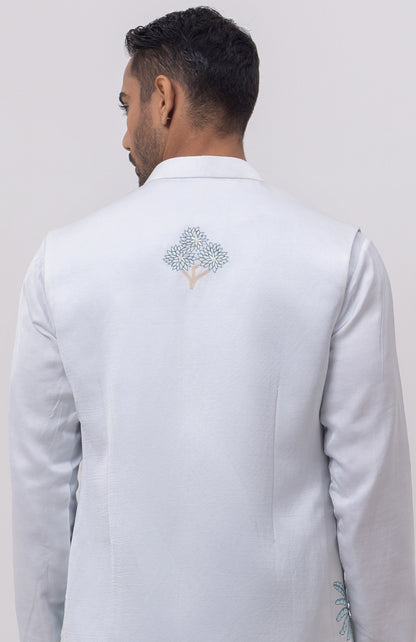 VRINDAVAN DESIGNER NEHRU JACKET WITH KURTA & PANT SET