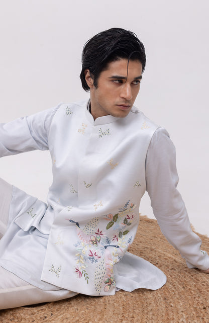 SWAN DESIGNER NEHRU JACKET/BUNDI