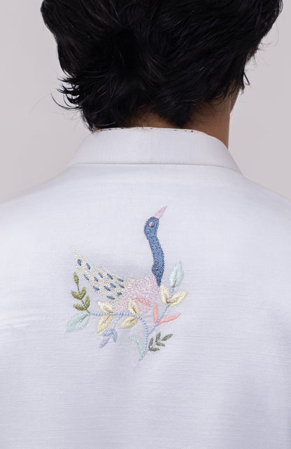 SWAN DESIGNER NEHRU JACKET/BUNDI