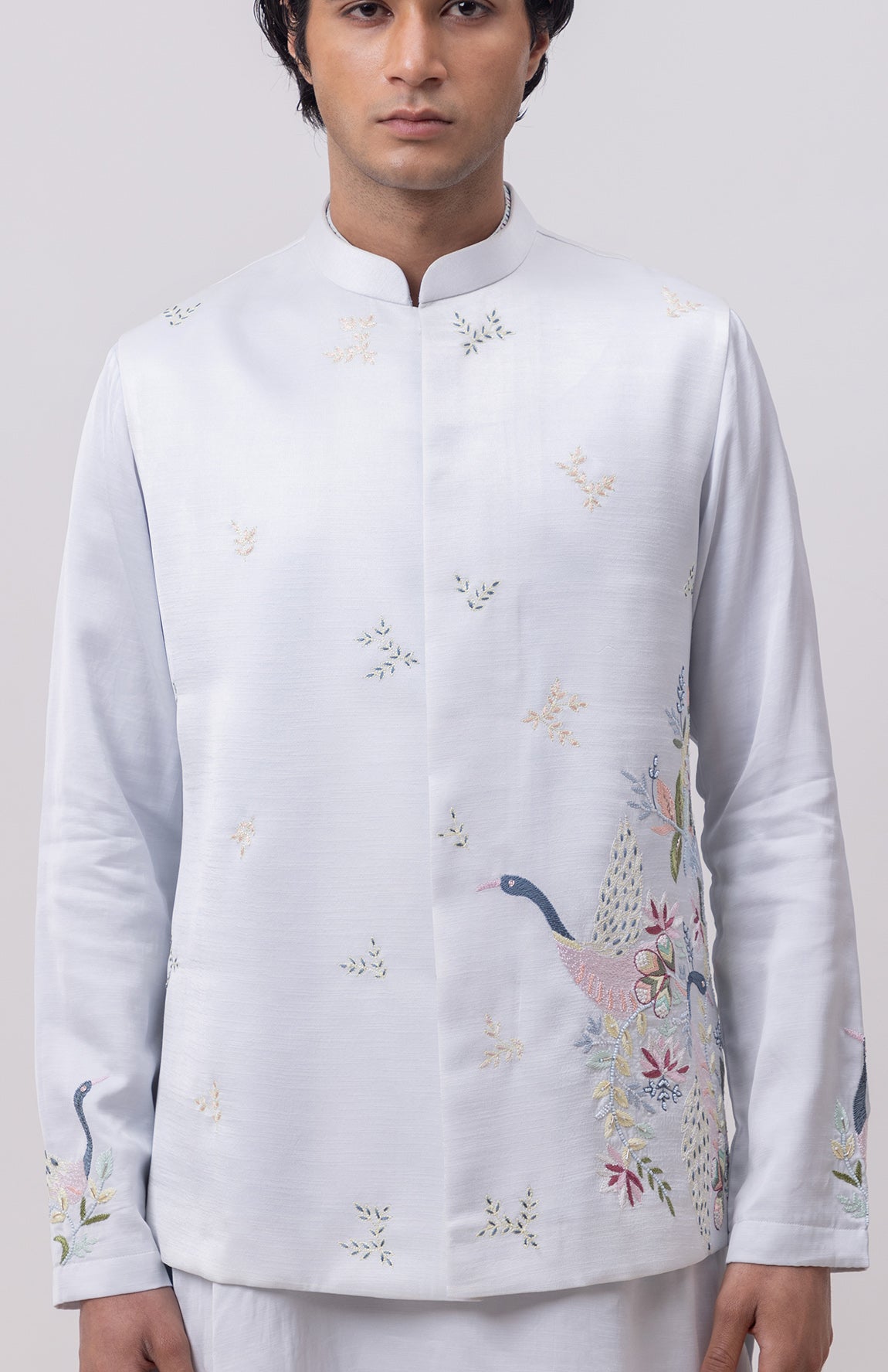 SWAN DESIGNER NEHRU JACKET/BUNDI