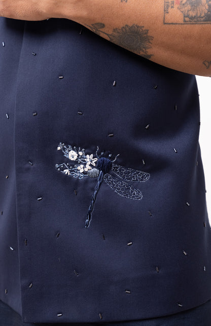 FIREFLY DESIGNER NEHRU JACKET / BUNDI WITH KURTA & PANT SET