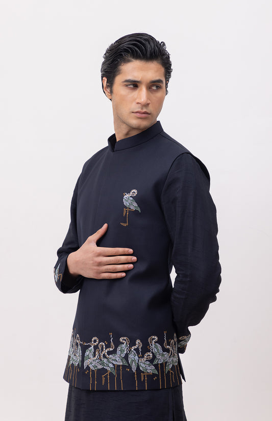 FLAMINGO DESIGNER NEHRU JACKET / BUNDI