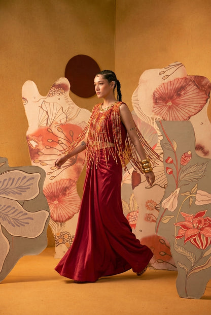 FLORENZA FRINGE COORD SET