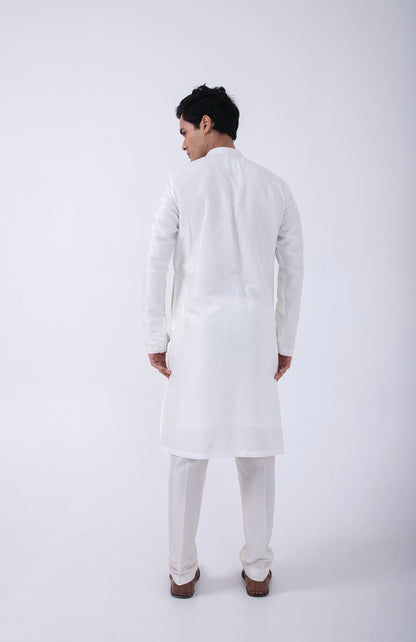 IVORY KURTA SET