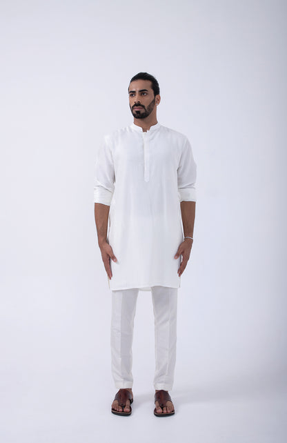 IVORY KURTA SET