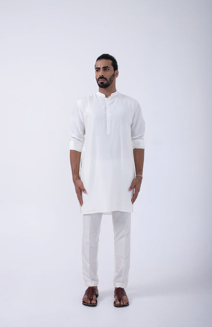 IVORY KURTA SET