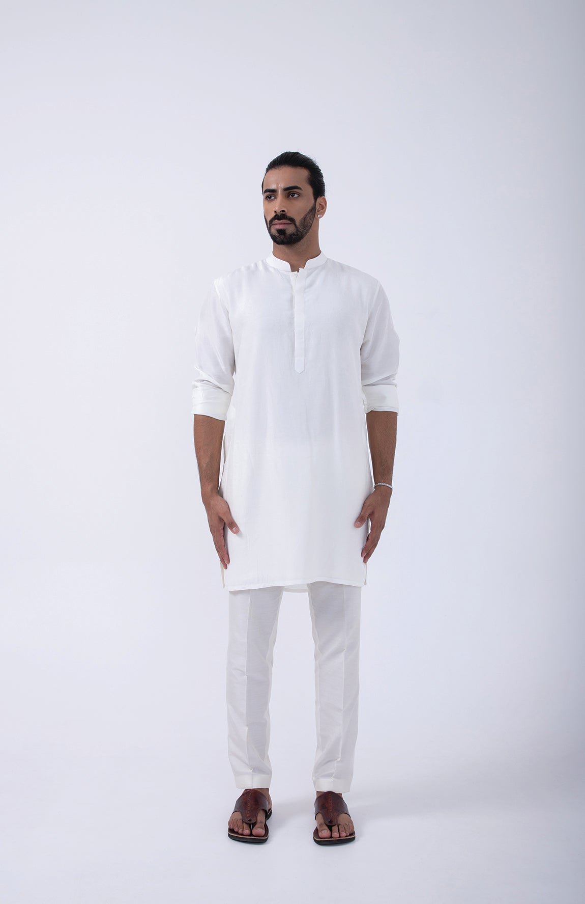 IVORY KURTA SET