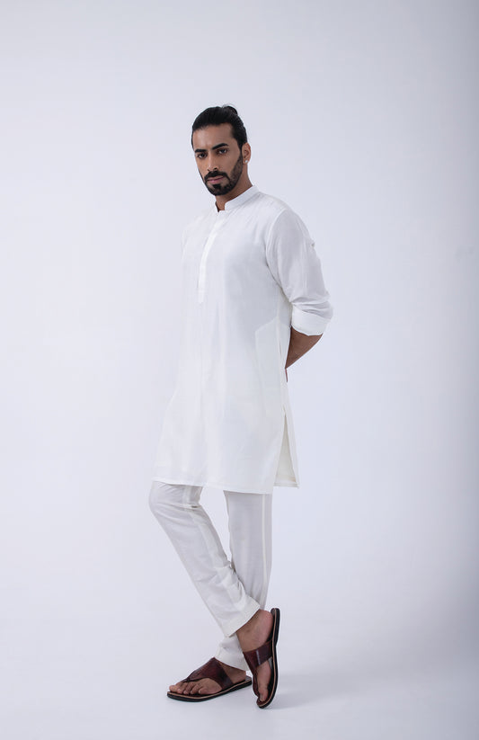 IVORY KURTA SET