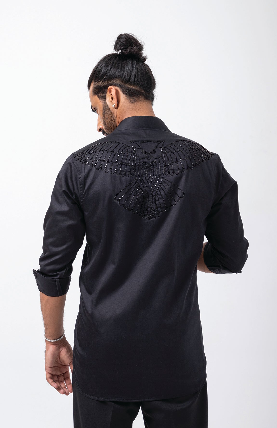 BLACK EAGLE AT THE BACK SHIRT